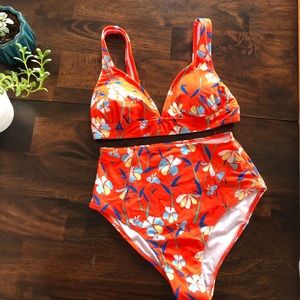 Cupshe High Waisted Bikini